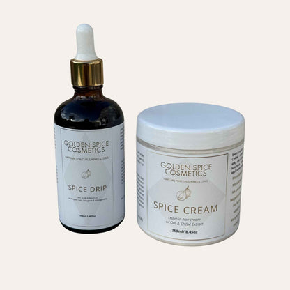 Moisture Growth Duo - Spice Cream & Spice Drip